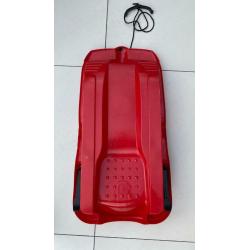 Red Snow Sledge with Brakes - Used - Exceptional Condition