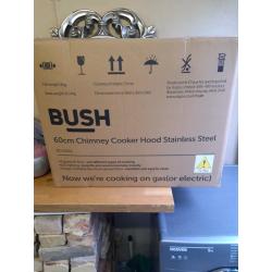 Bush BCH60SS 60cm Chimney Hood - Stainless Steel