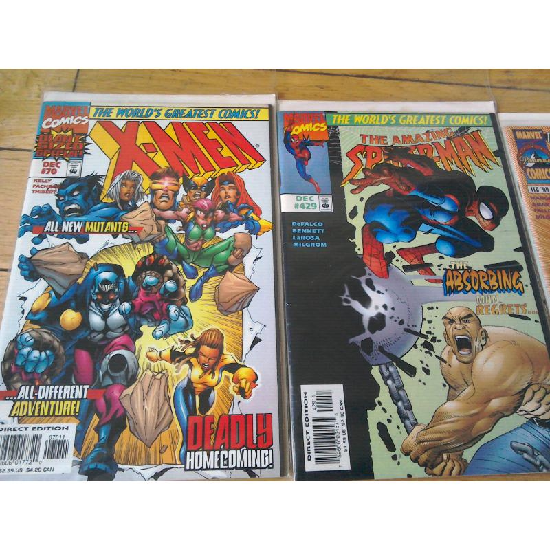 Marvel comics and books.1st editions.