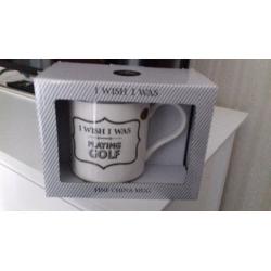 New golf mug