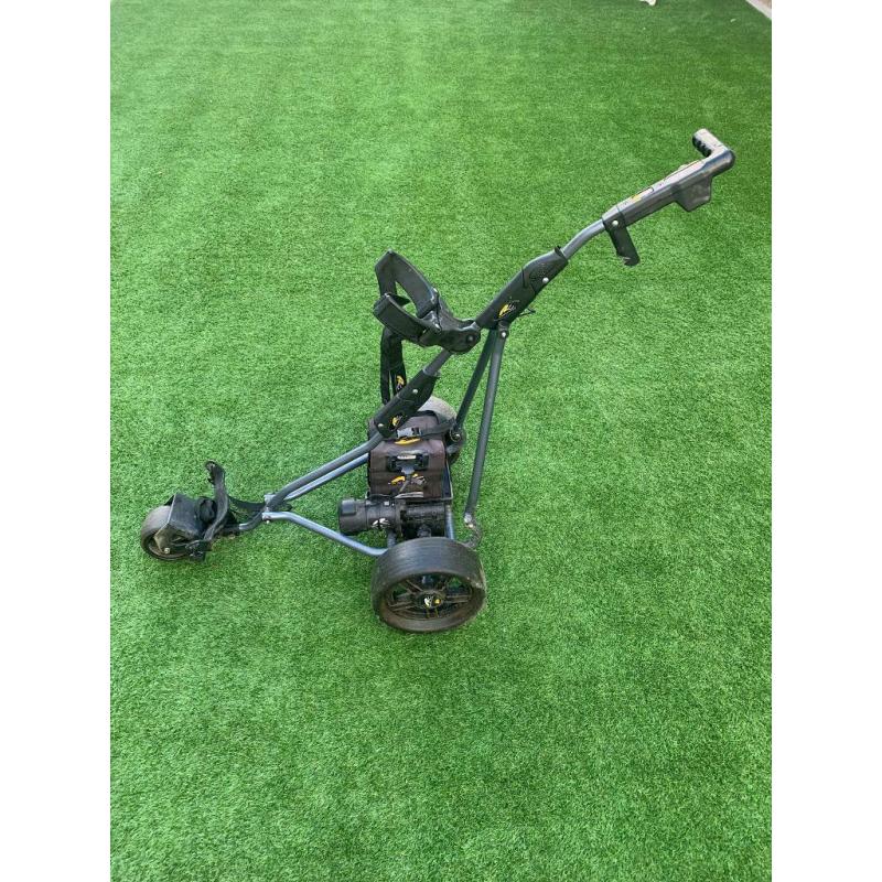Powercaddy electric golf trolley