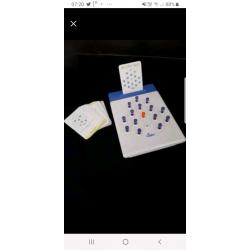 Subtrax puzzle game (peg solitaire)