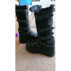 Gothic,punk,cyber boots size 8