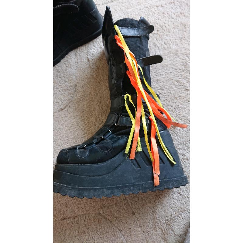 Gothic,punk,cyber boots size 8